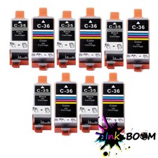 10 Printer Ink for PGI-35 CLI-36 PIXMA IP100 iP110 IP100 IP100B
