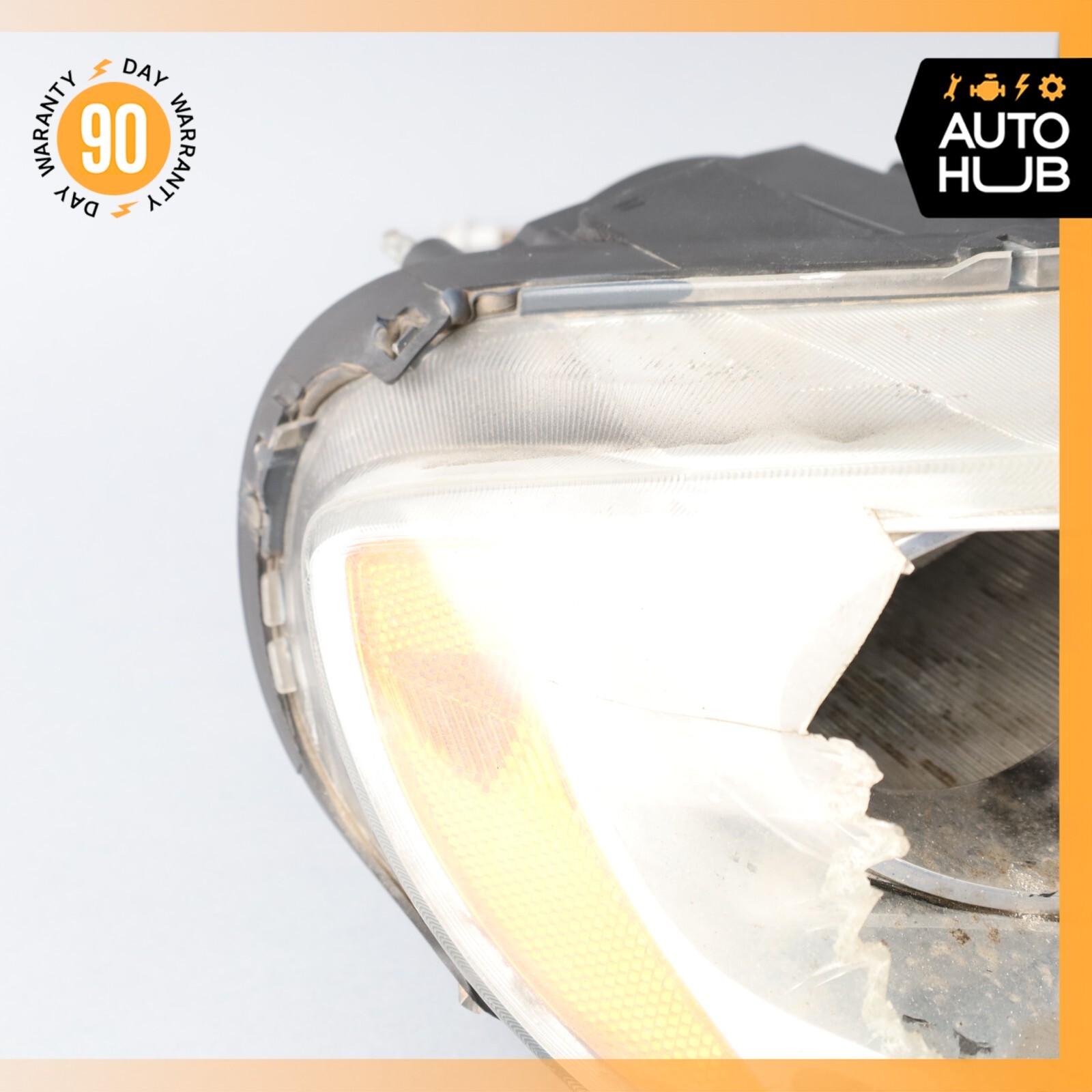 09-13 Maserati Quattroprote Front Right Side Headlight Lamp Bi Xenon FOR PARTS