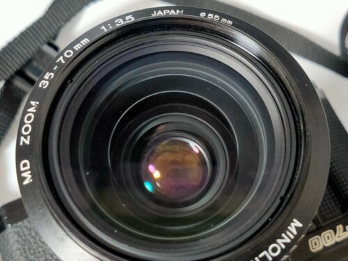 EXC Minolta X-700 Manual Film Camera with MD 35 - 50mm f3.5 Lens Made in Japan - Picture 8 of 12