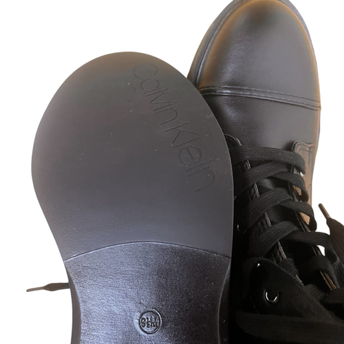 Woman's Boots Calvin Klein Carson2 Size 9.5 M Combat Boots NEW - Picture 10 of 15
