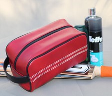 Red Cricket TOILETRY BAG - the perfect GIFT for Cricket and sports fans!