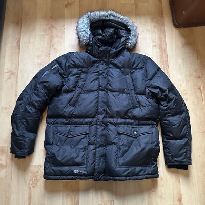 POINT ZERO DUVET PARKA BLACK PREMIUM DOWN XL -20