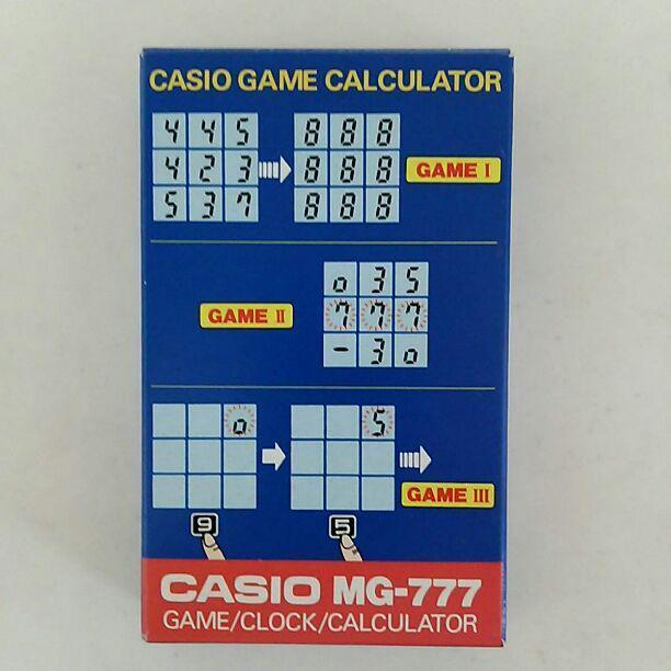 CASIO Retro Calculator game LCD game CASIO Retro Calculator game LCD game