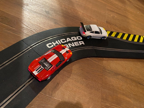 Scalextric Top Gear Powerlaps, Track With Lap Timer & Cars, Boxed, Used, Working - Picture 7 of 21