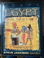 GURPS Egypt by Steve Jackson Games SJG 6083 FREE US Shipping Thomas Kane