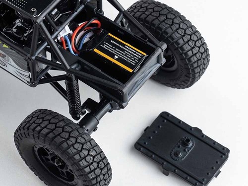 FMS FCX24 Lemur RTR Micro Rock Crawler 4x4 Truck Bouncer Mini RC Car Racer Green - Picture 8 of 13