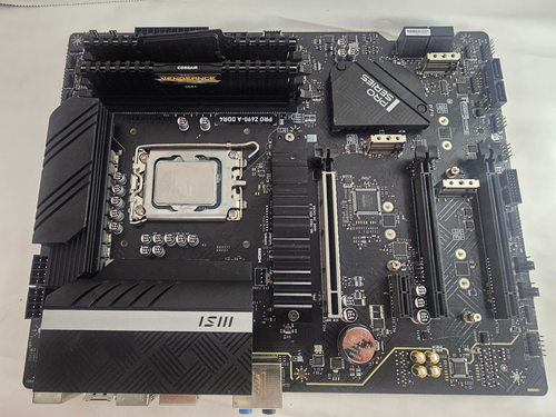 Pro Z690-A DDR4 MOTHERBOARD 16GB 3600 DDR CORRSAIR RAM I9-12900K INTEL CPU COMBO - Photo 4/17