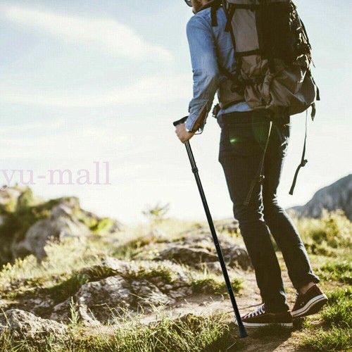 Lightweight Adjustable Folding Walking Stick Aluminium Travel Cane Non Slip - Picture 5 of 20