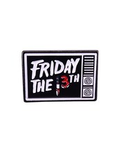 Horror Movie Logo TV Metal Enamel Lapel Pin Badge Brooch