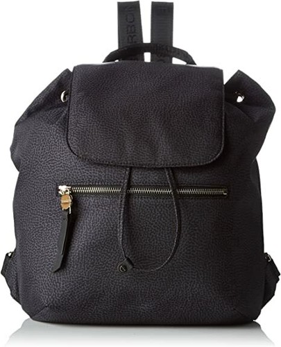 Borbonese Zaino Medium Nuovo Sc. -15% Nylon Op Nero/Black 934792296 | eBay
