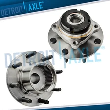 Pair Front Wheel Bearing Hubs Assembly For 1999 Ford F-250 F-350 Super Duty SRW