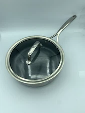 J.A. Henckels 3Qt Saucepan - 10" Stainless Steel & Ceramic 3-Ply with Lid