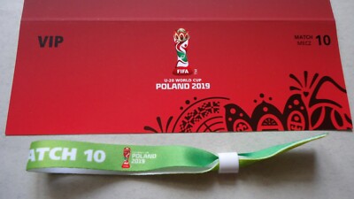 VIP TICKET & Band FIFA U20 World Cup Poland 2019 France v Saudi Arabia #Match 10