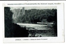 CPA-Carte postale-Belgique-AYWAILLE L'Amblève et le Château des 4 fils Aymont
