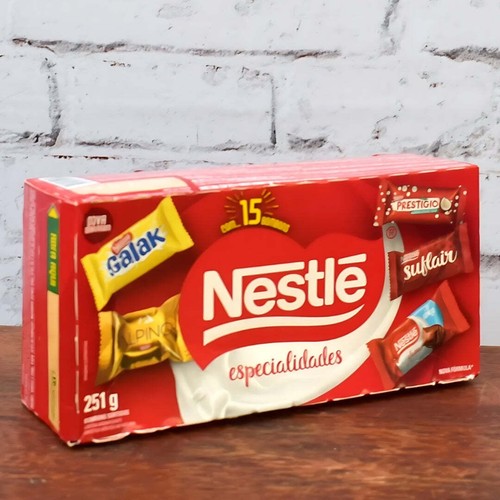 Lot of 5 Box Nestle Specialties Bombom Chocolate Candy Sweet Brazilian Food 251g - Picture 5 of 5