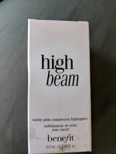 Benefit Cosmetics High Beam Liquid Face Pink Highlighter 6 ml 0.2 US fl Oz NIB