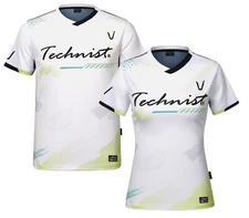 TECHNIST 25S/S Unisex Short Sleeve T-Shirt Badminton Tee Top AsiaFit NWT TNT5517