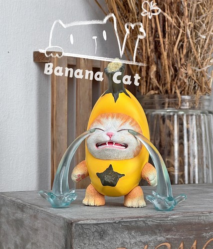 BoWuZhi Cat Series Hairless Cat Persian Cat Maine Resin Figure Model Doll Toys - Picture 23 of 28