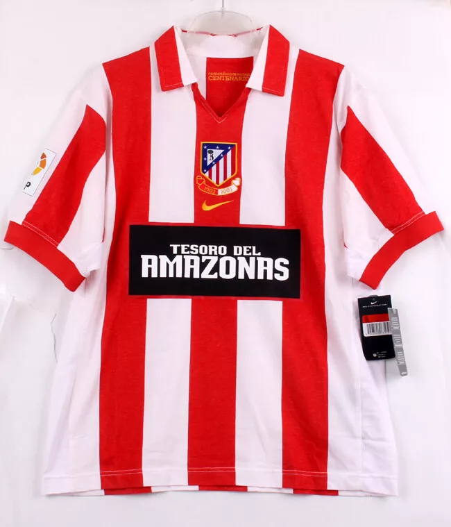 Club Atletico San Miguel Home football shirt 2003. Sponsored by