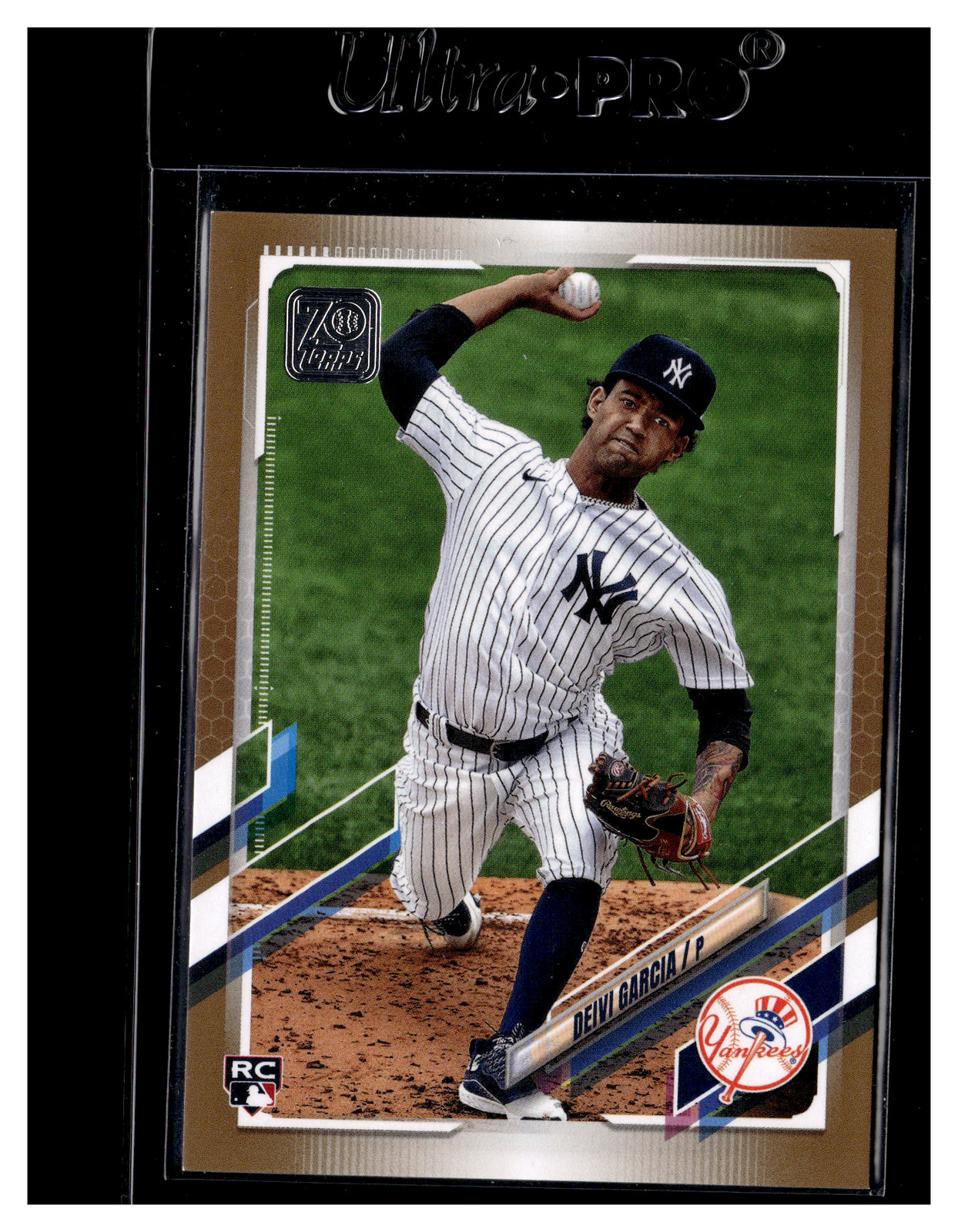 2021 Topps Gold #41 Deivi Garcia  SN2021