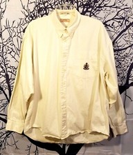 GUESS Mens CLASSIC SPORTSWEAR Dress IVORY/CREAM Shirt Work Casual size XL