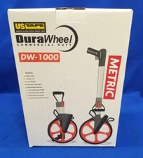 DuraWheel DW-1000 Distance Measuring Wheel 12.5" Diameter 68912 (Meters & Cen...