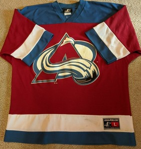 colorado avalanche jersey ebay