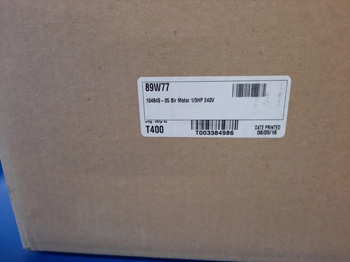 LENNOX,ALLIED,DUCANE - 89W77 - 104849-05 - 1/3HP BLOWER FAN MOTOR-