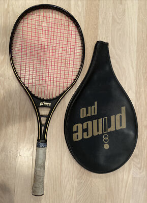 Tennis Racket 4 1/4 Grip Prince Pro Series Vintage 70s 80s