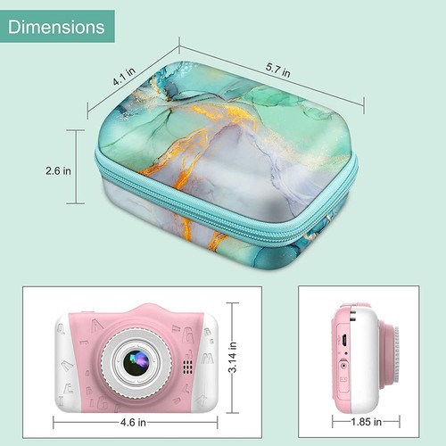 Custodia rigida EVA per fotocamera istantanea ibrida Fujifilm Instax Mini LiPlay - Foto 9 di 19