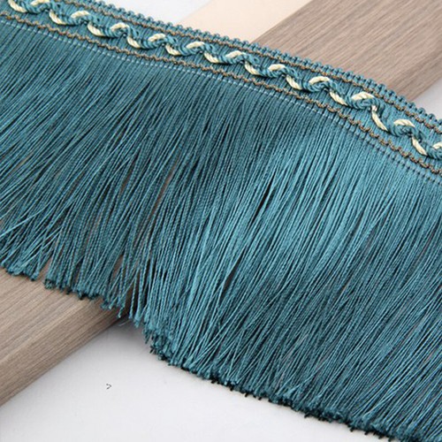 LOT 4M Tassel Fringe Dance Costume Curtain Lamp Lace Trim Sewing Accessories - Picture 6 of 26