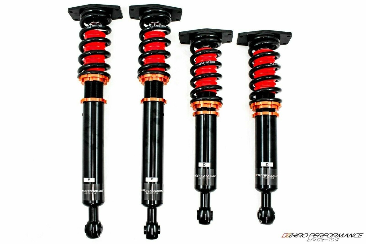 HIRO Performance Adjustable Coilovers Lowering Coils New for 1974