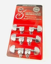 Grover Nickel "Milk Bottle" Rotomatic Tuners for Gibson /Epiphone Guitar 102NV
