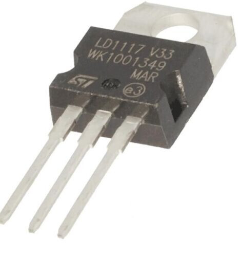 10 x LD1117 LD1117AV33 3.3V TO-220 Regulador de Voltaje 1.2A STMicroelectronics - Imagen 1 de 7