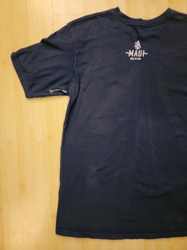 Volcom Hawaii Men Tshirt Maui Large Blue Surf Lahaina Short Sleeve FLAW 62491 - Picture 12 of 13