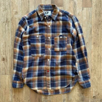 Engineered Garments Flanell Karo Hemd Größe XS 100 % Baumwolle Mode Oberteile...