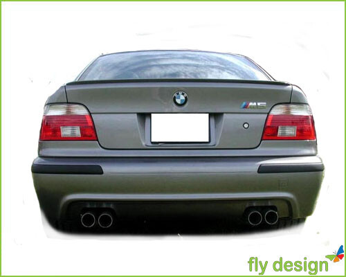 Fits BMW E39, Rear Spoiler Lip Diffuser Rear Trunk Slim Spoiler Car
