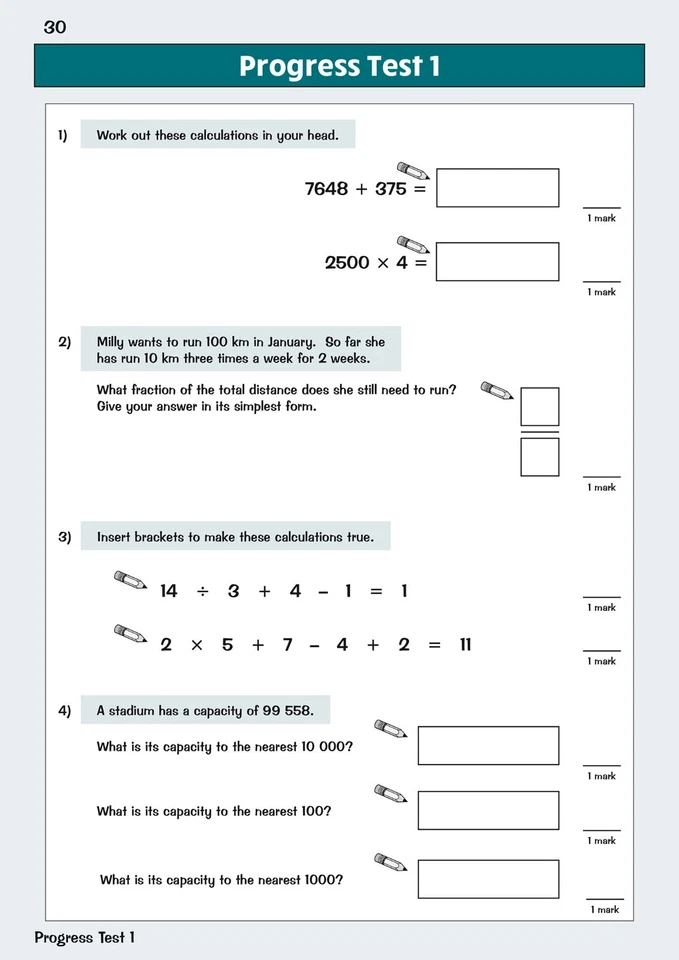 KS2 Sats Year 6 Maths English Science Targeted Question Book  Ages 10-11 CGP - Image 4 of 4