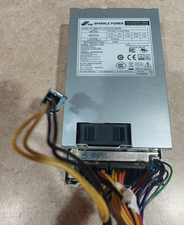 FSP Mini ITX Solution/Flex ATX 85% Efficiency 220W Fully Modular Power Supply - Image 2 of 4