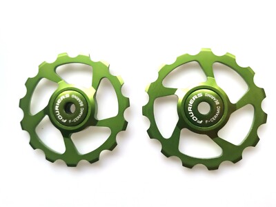 Rouleaux De Dérailleur En Céramique Fouriers - Compatible SRAM, Shimano, 9-11 Vitesses