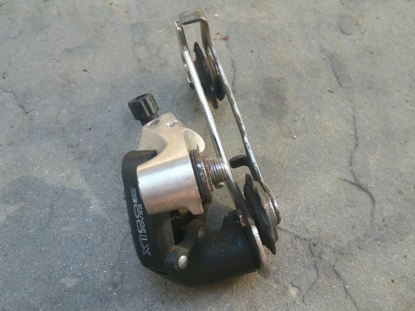 Dérailleur Arrière Vintage Shimano Exage 300LX 7 Vitesses - Longue Cage - NOS Japon