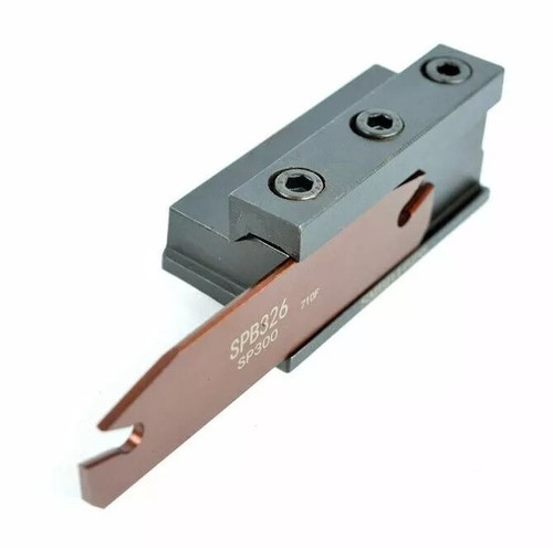 SMBB1626 Cutter holder+ SPB326 Cut off Cutting Blade 3mm Inserts Cutting Tool - Picture 11 of 13