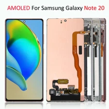 LCD For Samsung Galaxy Note 20 AMOLED Display Replacement Touch Screen Assembly