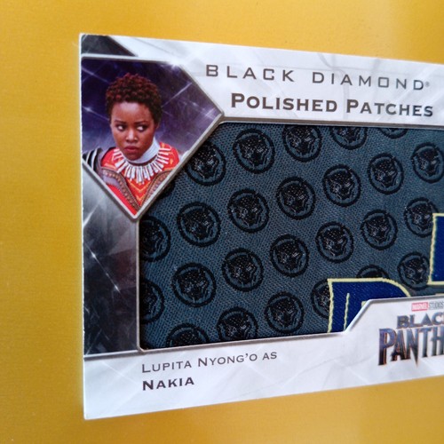 Upper Deck 2021 Black Diamond Marvel Diamond LUPITA NYONG'O come NAKIA Infinity - Foto 4 di 6