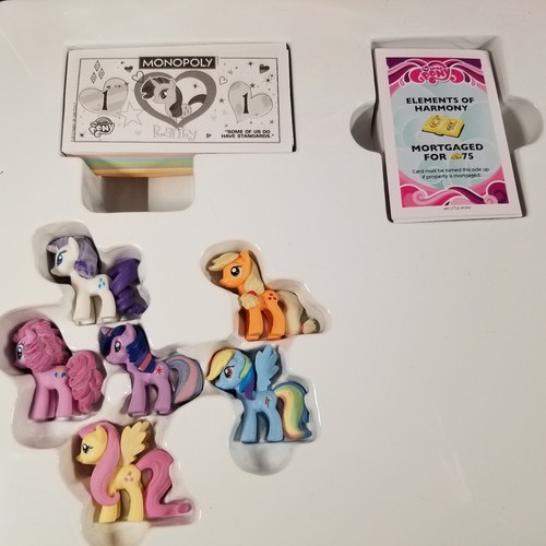 Monopoly MY LITTLE PONY Board Game 100% COMPLETE! w/ 6 Collectible Tokens EUC - Picture 9 of 13