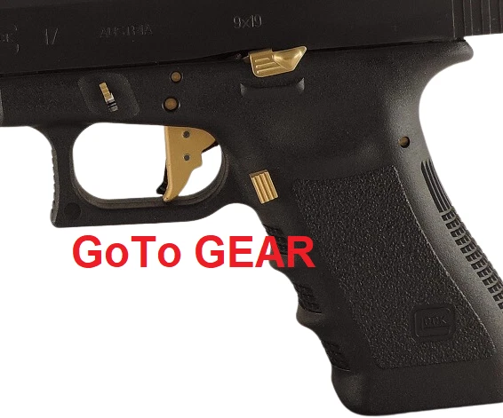 Gatillo de transporte plano TANGO DOWN para todos los modelos Glock Gen 5 recubierto personalizado Foto 4 de 4