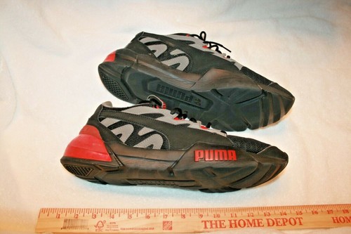 Puma Iocell Mens US size 12 Black & Red Shoes - Picture 2 of 7