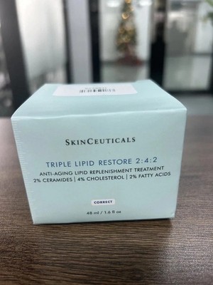 'SkinCeuticals' Triple Lipid Restore 1.6 oz Face Cream 2:4:2,48ml Sealed New Box