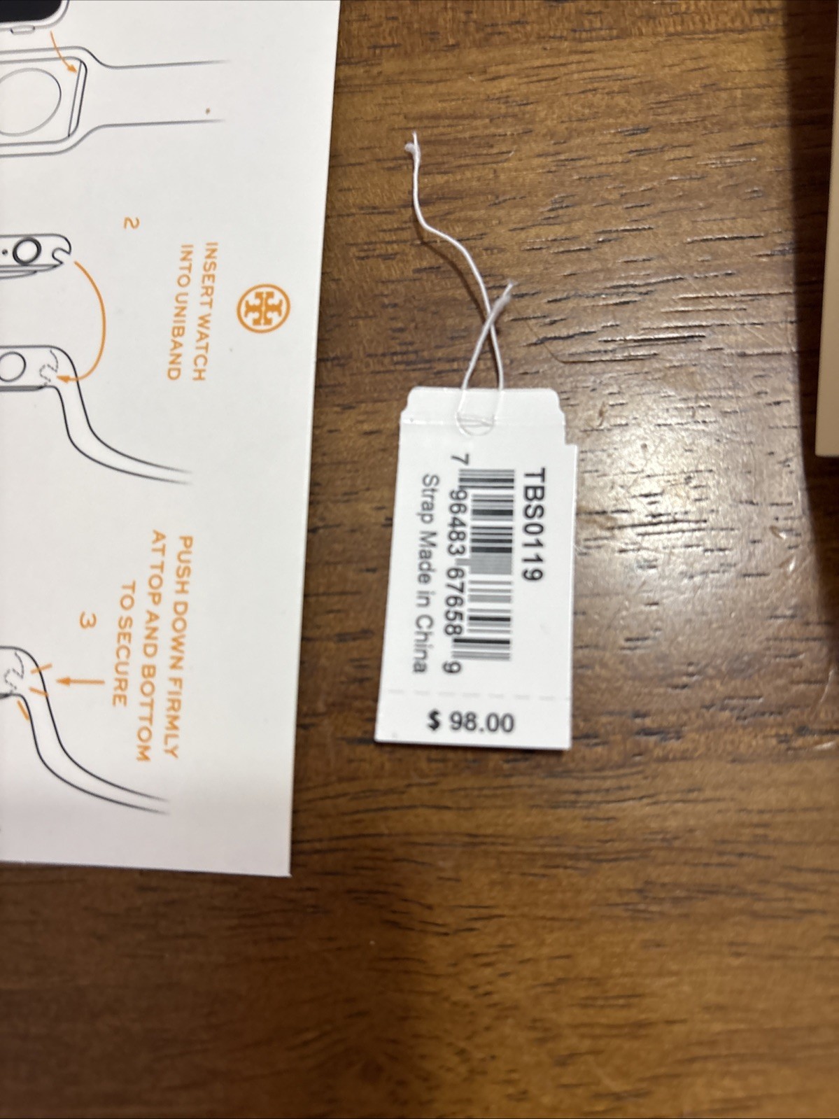 Tory Burch Apple Watch Band 41mm Pink Silicone Strap The T Monogram TBS0119 NIB thumbnail 14