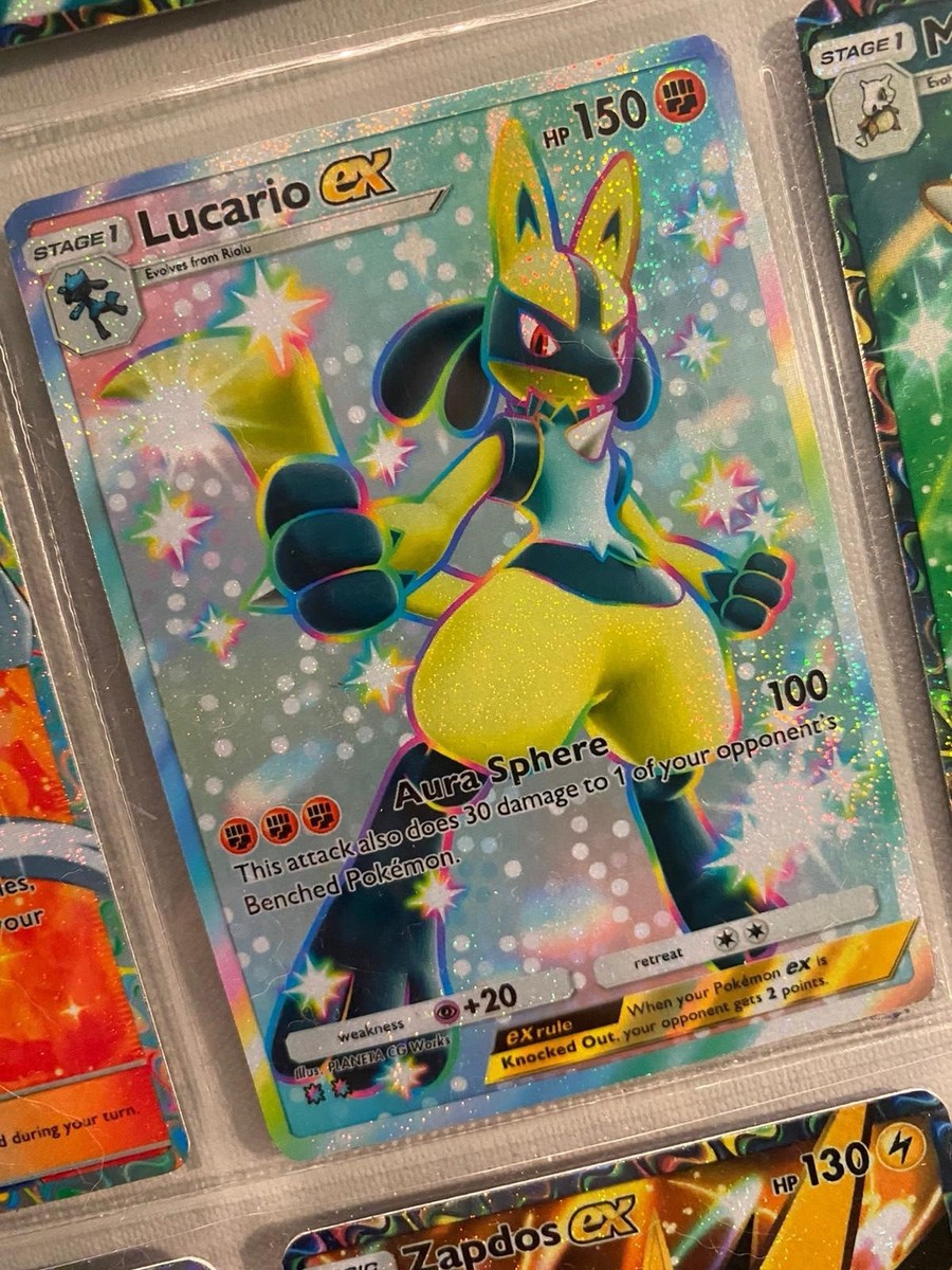 Shiny Lucario ex Card Pokemon TCG Pocket - Printed Sharp! | Shining Revelry 